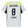 Camisa de Futebol Borussia Dortmund Felix Nmecha #8 Equipamento Secundário 2025-26 Manga Curta Camisa de Futebol Borussia Dortmund Felix Nmecha #8 Equipamento Secundário 2025-26 Manga Curta